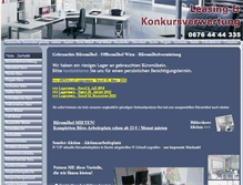 Tablet Screenshot of konkurseverwertung.at